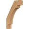 Ekena Millwork 3 1/2"W x 14"D x 22"H Merced Smooth Knee Brace, Western Red Cedar BRC04X14X22MRC00SWR - alternate 1